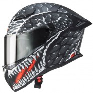 CASC INTEGRAL CABERG DRIFT EVO II CROK MATT BLACK/ANTHRACITE/RED ECE 22.06