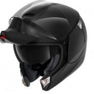 CASC ABATIBLE SHARK EVO JET BLACK MATT HE8801EKMA