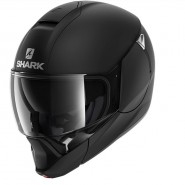 CASCO ABATIBLE SHARK EVO JET BLACK MATT HE8801EKMA