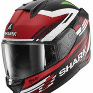CASCO INTEGRAL SHARK D-SKWAL 3 FIRSTLAP Mat Black Red Green (fotografia no contractual)