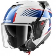 CASC ABATIBLE SHARK OXO SIKTER White Chrome Blue