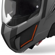 CASC ABATIBLE AIROH MATHISSE II GENIUS ORANGE MATT E06