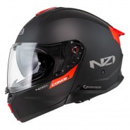 CASC ABATIBLE NZI COMBI 3 DUO SOLID NOUVEAU BLACK&RED UN/ECE R.22.06