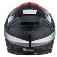 CASCO NZI EURUS 4 STREAM DUO VANGUARD BLACK&ANTRACITE&RED&TINTED S MATT