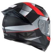 CASCO NZI EURUS 4 STREAM DUO VANGUARD BLACK&ANTRACITE&RED&TINTED S MATT