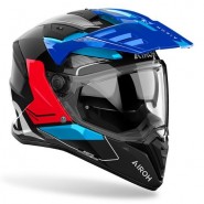 CASC AIROH BANDIT TUNE BLUE/RED GLOSS