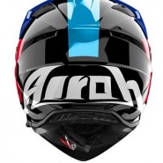 CASC AIROH BANDIT TUNE BLUE/RED GLOSS