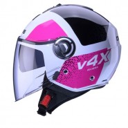 CASC JET CABERG RIVIERA V4X ALPHA WHITE/FUCHSIA/BLACK 22.06
