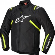 JAQUETA ALPINESTARS T-SPS V2 WP BLACK WHITE YELLOW FLUO