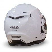 CASCO ABATIBLE NZI FASTBACK DUO SOLID NOUVEUA WHITE