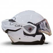 CASCO ABATIBLE NZI FASTBACK DUO SOLID NOUVEUA WHITE