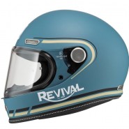 CASCO INTEGRAL NZI REVIVAL PROFILO SKYBLUE&BLACK MATT