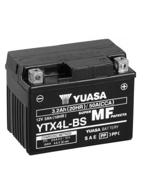 BATERIA YUASA YTX4L-BS 12V 3.2Ah 50A