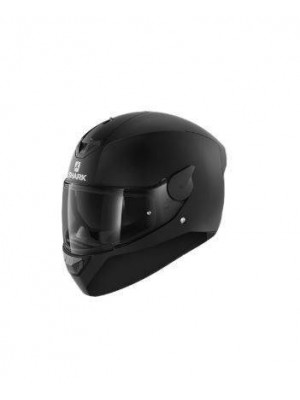 CASCO INTEGRAL SHARK D-SKWAL 2 BLANK Mat Black Mat HE4031EKMA