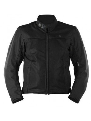 CHAQUETA V'QUATTRO DESIGN LUCAS VENTILADA NEGRA VERANO