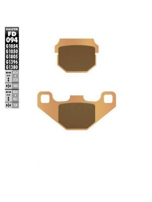 FD094G1396 PASTILLES DE FRE MOTO SINTER (OFF-ROAD BRAKE PADS)