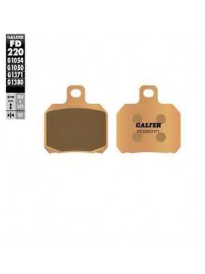 FD220G1371 PASTILLES DE FRE MOTO GALFER (SINTER STREET BRAKE PADS)