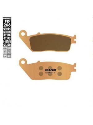 FD266G1370 PASTILLAS DE FRENO MOTO GALFER (SINTER STREET BRAKE PADS)