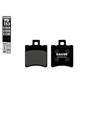 FD153G1054 (PASTILLAS DE FRENO MOTO GALFER (SEMI METAL BRAKE PADS)