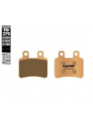 FD270G1380 PASTILLAS DE FRENO MOTO GALFER (SINTER SCOOTER BRAKE PADS)