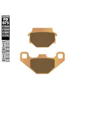 FD075G1396 PASTILLAS DE FRENO MOTO GALFER (SINTER OFF-ROAD BRAKE PADS)