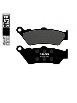 FD172G1054 PASTILLAS DE FRENO MOTO GALFER (SEMI METAL BRAKE PADS)