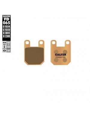 FD065G1380 PASTILLAS DE FRENO MOTO GALFER (SINTER SCOOTER BRAKE PADS)
