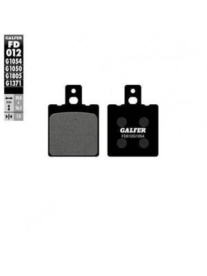 FD012G1054 PASTILES DE FRE MOTO GALFER (SEMI METAL BRAKE PADS)