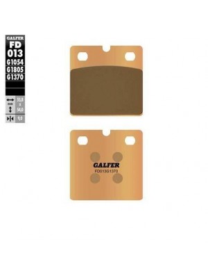 FD013G1370 PASTILLES DE FRE MOTO GALFER (SINTER STREET BRAKE PADS)