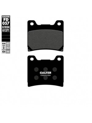 FD057G1054 PASTILLES DE FRE MOTO GALFER (SEMI METAL BRAKE PADS)