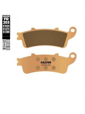 FD205G1380 PASTILLAS DE FRENO MOTO GALFER (SINTER SCOOTER BRAKE PADS)