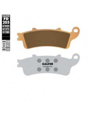 FD205G1375 PASTILLAS DE FRENO MOTO GALFER (SINTER SPORT BRAKE PADS)