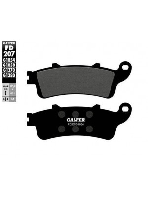 FD207G1054 PASTILLAS DE FRENO MOTO GALFER (SEMI METAL BRAKE PADS)