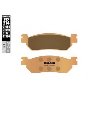 FD214G1380 PASTILLAS DE FRENO MOTO GALFER (SINTER SCOOTER BRAKE PADS)