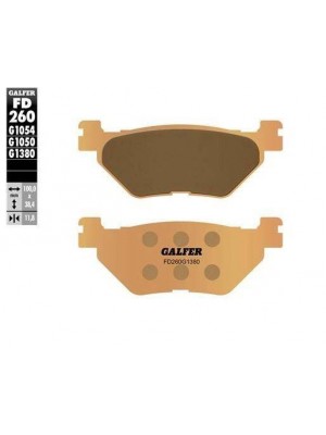 FD260G1380 PASTILLAS DE FRENO MOTO GALFER (SINTER SCOOTER BRAKE PADS)
