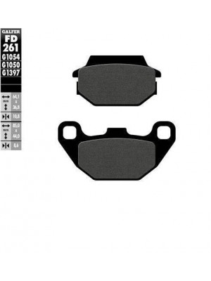 FD261G1050 PASTILLAS DE FRENO MOTO GALFER (SCOOTER BRAKE PADS)