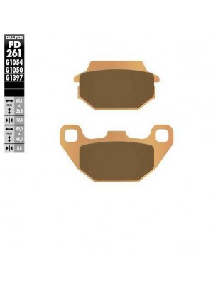 FD261G1397 PASTILLAS DE FRENO MOTO GALFER (SINTER QUADS BRAKE PADS)