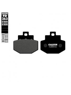 FD263G1054 PASTILLAS DE FRENO MOTO GALFER (SEMI METAL BRAKE PADS)