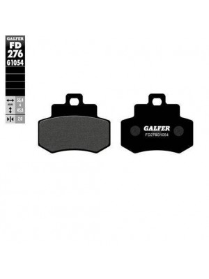 FD276G1054 PASTILLAS DE FRENO MOTO GALFER (SEMI METAL BRAKE PADS)