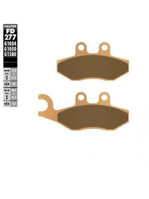 FD277G1380 PASTILLAS DE FRENO MOTO GALFER (SINTER SCOOTER BRAKE PADS)