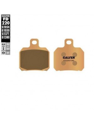 FD220G1380 PASTILLAS DE FRENO MOTO GALFER (SINTER SCOOTER BRAKE PADS)