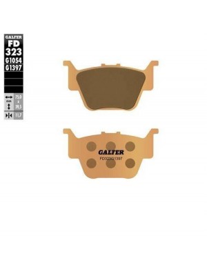 FD323G1397 PASTILLAS DE FRENO MOTO GALFER (SINTER QUADS BRAKE PADS)