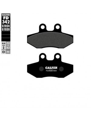FD342G1054 PASTILLAS DE FRENO MOTO GALFER (SEMI METAL BRAKE PADS)