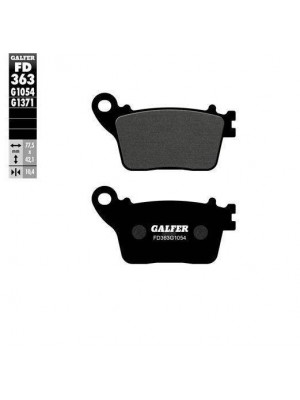 FD363G1054 PASTILLAS DE FRENO MOTO GALFER (SEMI METAL BRAKE PADS)