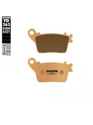 FD363G1371 PASTILLAS DE FRENO MOTO GALFER (SINTER STREET BRAKE PADS)
