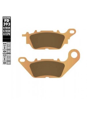 FD393G1370 PASTILLAS DE FRENO MOTO GALFER (SINTER STREET BRAKE PADS)