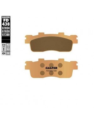FD438G1380 PASTILLAS DE FRENO MOTO GALFER (SINTER SCOOTER BRAKE PADS)