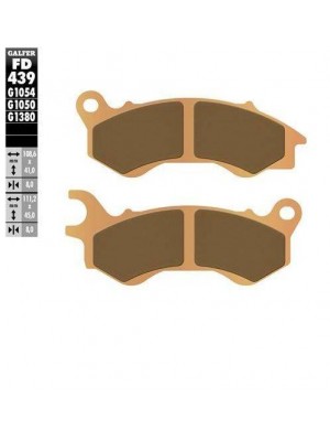 FD439G1380 PASTILLAS DE FRENO MOTO GALFER (SINTER SCOOTER BRAKE PADS)