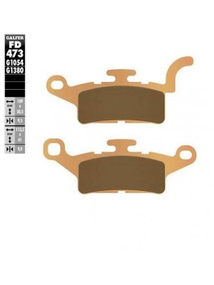 FD473G1380 PASTILLAS DE FRENO MOTO GALFER (SINTER SCOOTER BRAKE PADS)