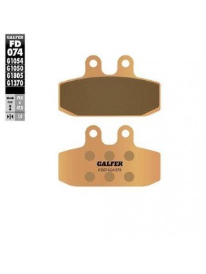 FD074G1370 PASTILLAS DE FRENO MOTO GALFER (SINTER STREET BRAKE PADS)